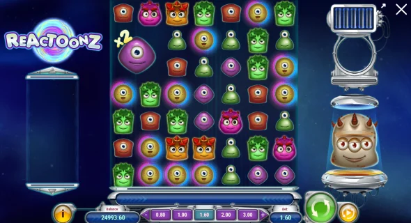 Reactoonz Slot Adventure