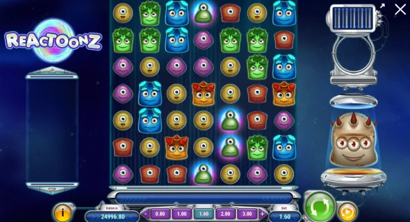 Reactoonz The Game of Fun