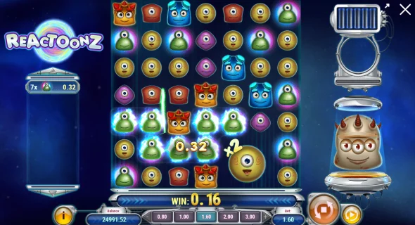 Play Reactoonz for Huge Jackpots