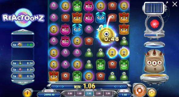 Reactoonz Jackpot Madness